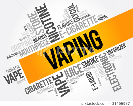 Vaping word cloud collage Stock Illustration 31466987 PIXTA