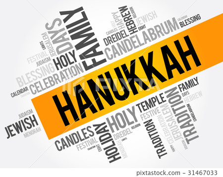 Hanukkah word cloud collage Hanukkah word cloud collage 31467033