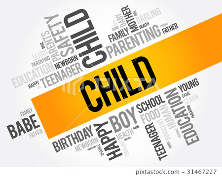 Child word cloud collage 31467227