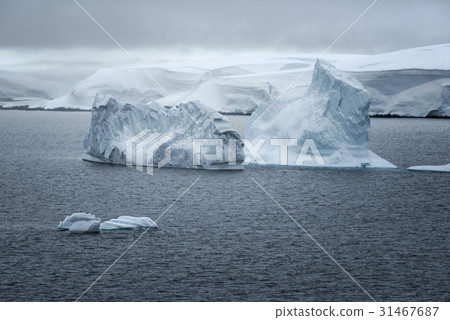 Ice Formations And Landscape, Antarctic Peninsula Ice Formations And Landscape, Antarctic Peninsula 31467687