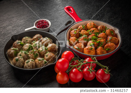 Scandinous meatball Swedish style meatball Scandinous meatball Swedish style meatball 31468257