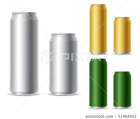 Beer cans set 31468402
