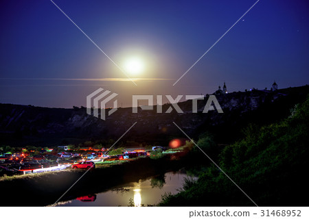 Wonderful landscape with rocks 31468952