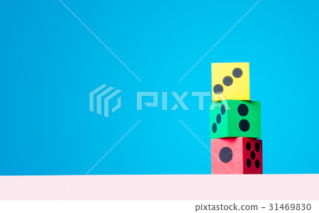 colorful dice colorful dice 31469830