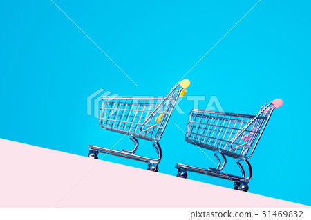 photo of shopping carts photo of shopping carts 31469832