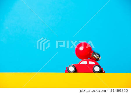car shaped toy and bulb car shaped toy and bulb 31469860