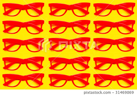 photo of red glasses photo of red glasses 31469869
