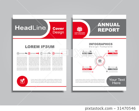 Design brochure layout with place for your data 31470546