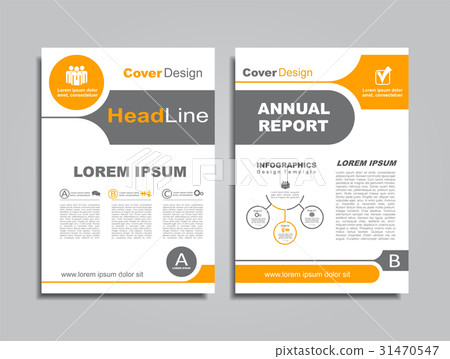 Design brochure layout with place for your data 31470547
