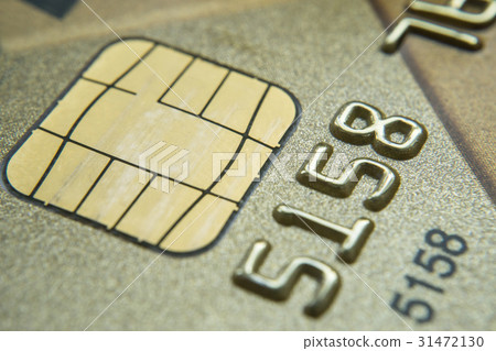 Low key macro shot with new credit card 31472130