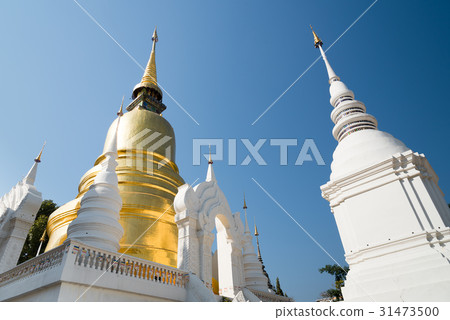 White and Golden Pagoda 31473500