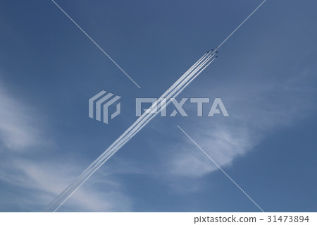飛機雲 31473894