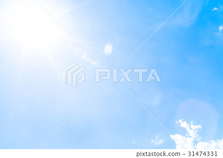 Sunlight in the sky before the rainy season in the sky Cloud sky Copy space Cumulus early summer sky wide copy space Sunlight in the sky before the rainy season in the sky Cloud sky Copy space Cumulus early summer sky wide copy space 31474331