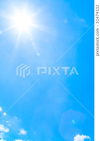 Sunlight in the sky before the rainy season in the sky Cloud sky Copy space Cumulus early summer sky wide copy space Sunlight in the sky before the rainy season in the sky Cloud sky Copy space Cumulus early summer sky wide copy space 31474332