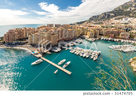 Monaco Fontvieille cityscape 31474705