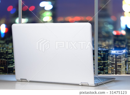 Work place with panoramic view Work place with panoramic view 31475123