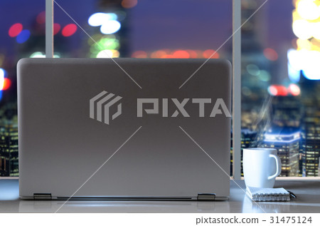 Work place with panoramic view Work place with panoramic view 31475124