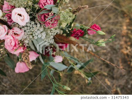 Flower composition outdoor. event, engagement 31475343