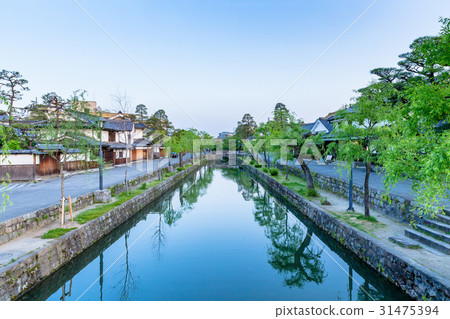 Morning of aesthetic area (Kurashiki city, Okayama prefecture) 31475394