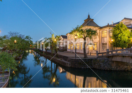 審美區域的夜景（倉敷市，岡山縣） 31475461
