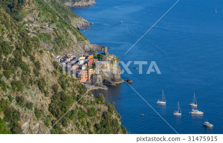 View of Vernazza Cinque Terre Liguria Italy 31475915