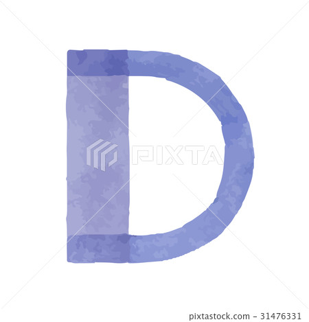 Colorful watercolor aquarelle font type Colorful watercolor aquarelle font type 31476331