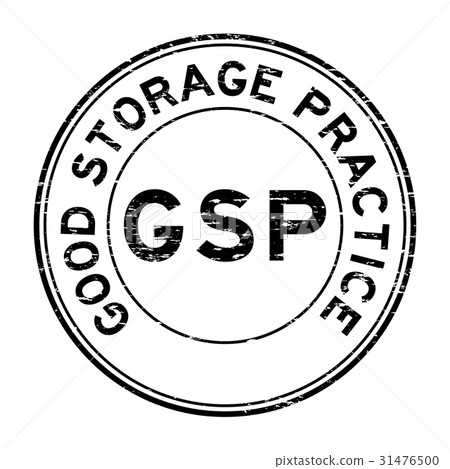 Grunge black GSP certified round rubber stamp Grunge black GSP certified round rubber stamp 31476500