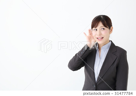 Business · Woman listening Business · Woman listening 31477784