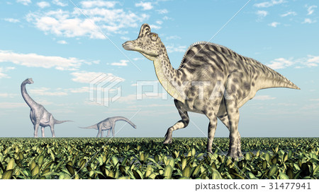 Brachiosaurus and Velafrons 31477941