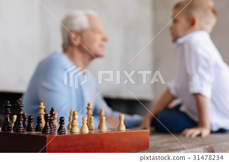 Adorable family members enjoying a nice Adorable family members enjoying a nice 31478234