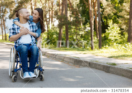 Positive young people enjoying time on the nature Positive young people enjoying time on the nature 31478354
