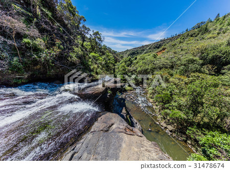 La Periquera waterfalls Villa de Leyva Boyaca 31478674