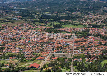 Villa de Leyva skyline cityscape Boyaca Colombia 31478677