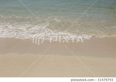 Wave on the sand beach in Thailand sea. Wave on the sand beach in Thailand sea. 31479743