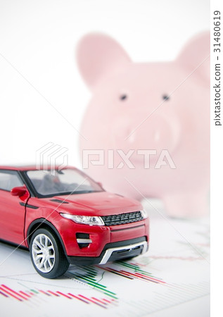 Saving money to buy a car 31480619