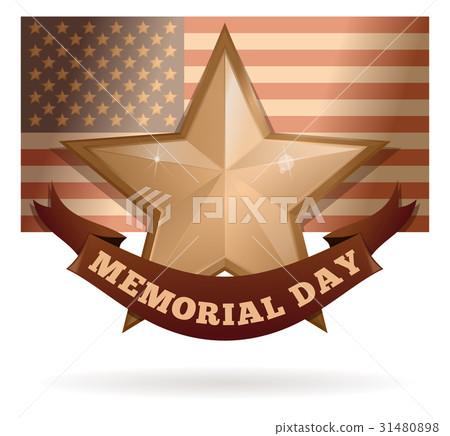 Memorial Day card design Memorial Day card design 31480898