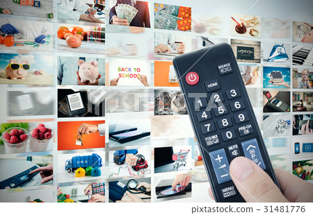 Television broadcast multimedia composition 31481776