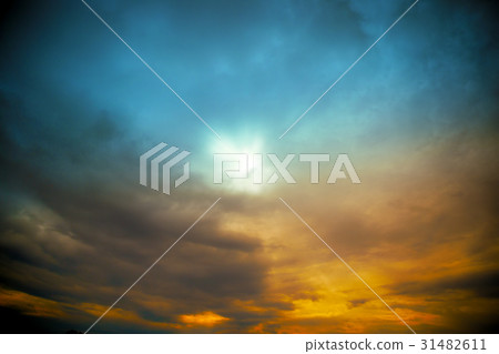 sun with rays sun with rays 31482611