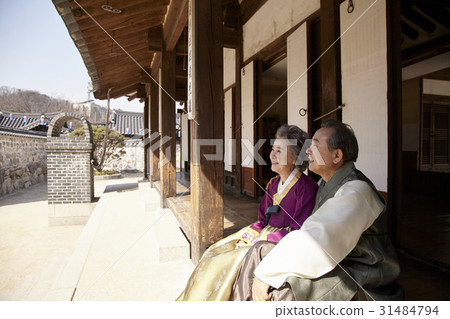 Hanbok，Nobubu，Namsangol Hanok Village，Jung-gu，Seoul 31484794