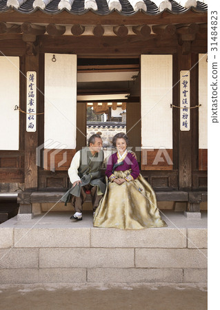Hanbok，Nobubu，Namsangol Hanok Village，Jung-gu，Seoul 31484823
