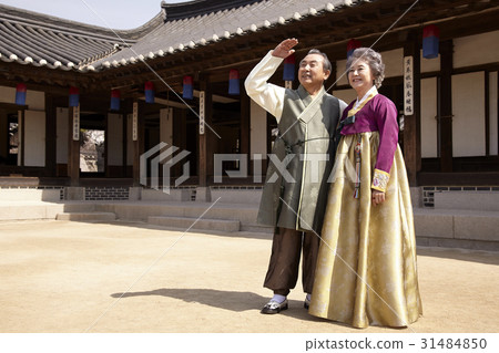 Hanbok,Nobubu,Namsangol Hanok Village,Jung-gu,Seoul Hanbok,Nobubu,Namsangol Hanok Village,Jung-gu,Seoul 31484850