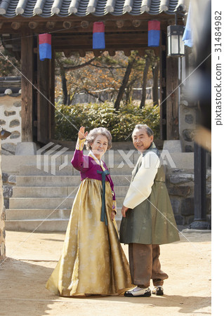 Hanbok，Nobubu，Namsangol Hanok Village，Jung-gu，Seoul 31484982