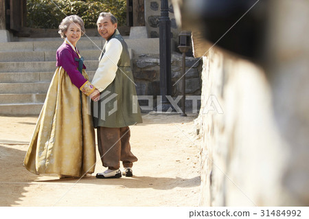 Hanbok,Nobubu,Namsangol Hanok Village,Jung-gu,Seoul Hanbok,Nobubu,Namsangol Hanok Village,Jung-gu,Seoul 31484992