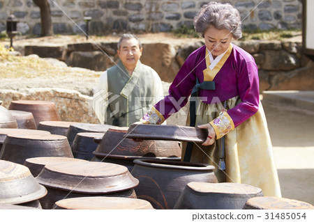 Changdok, Hanbok, Nobubu, Namsangol Hanok Village, Jung-gu, Seoul 31485054