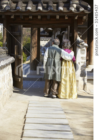 Hanbok,Nobubu,Namsangol Hanok Village,Jung-gu,Seoul Hanbok,Nobubu,Namsangol Hanok Village,Jung-gu,Seoul 31485437