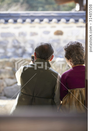 Hanbok,Nobubu,Namsangol Hanok Village,Jung-gu,Seoul Hanbok,Nobubu,Namsangol Hanok Village,Jung-gu,Seoul 31485508