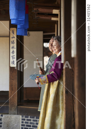 Hanbok,Nobubu,Namsangol Hanok Village,Jung-gu,Seoul Hanbok,Nobubu,Namsangol Hanok Village,Jung-gu,Seoul 31485562