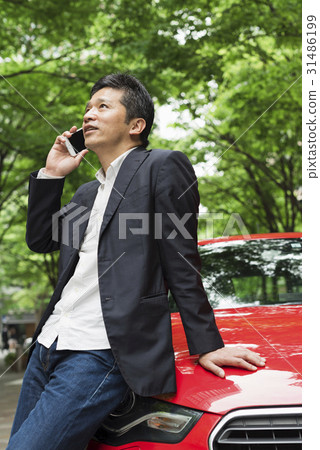 偶然中間商人紅色汽車 偶然中間商人紅色汽車 31486199