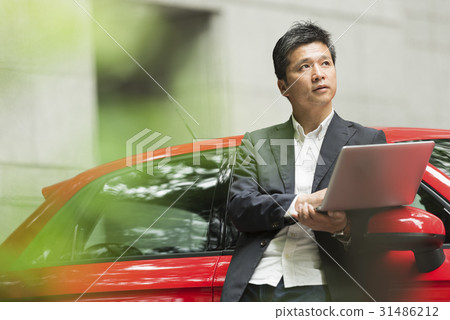 偶然中間商人紅色汽車 偶然中間商人紅色汽車 31486212