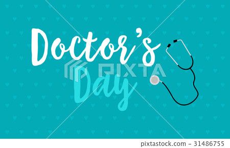 Background style world doctor day card 31486755